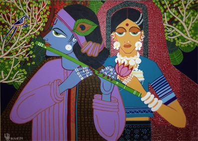 #6 Lord Krishna Playing Flute